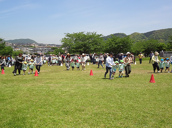 写真：歓迎親子遠足