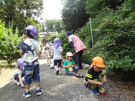 写真：近隣の神社