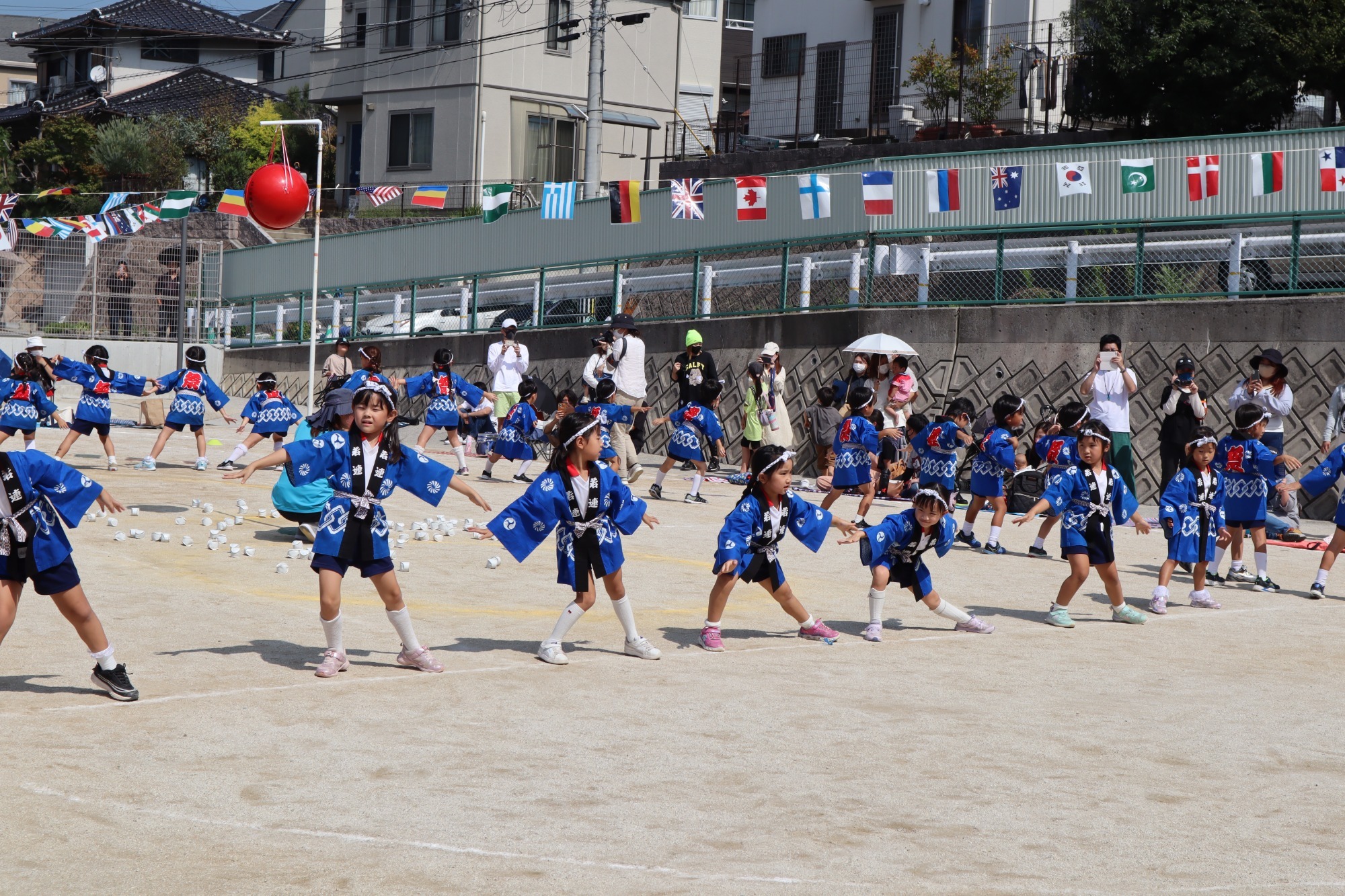 写真：学年別遠足
